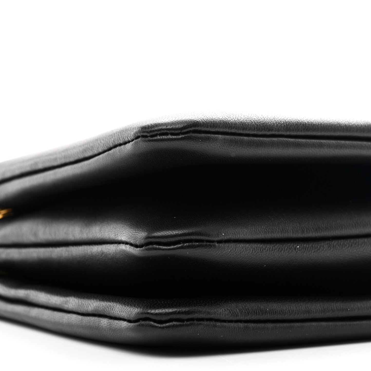 Lambskin Small Trio Crossbody Bag Black