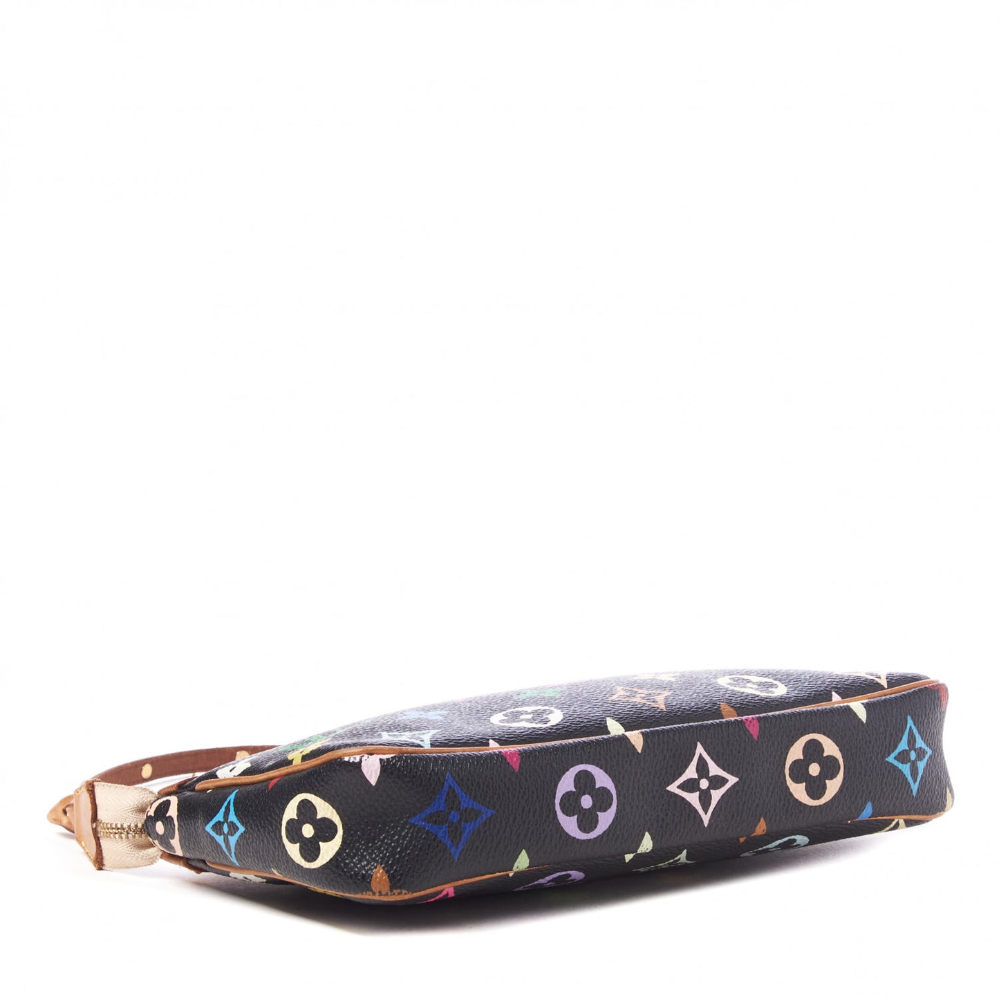 Monogram Multicolor Pochette Accessories Black