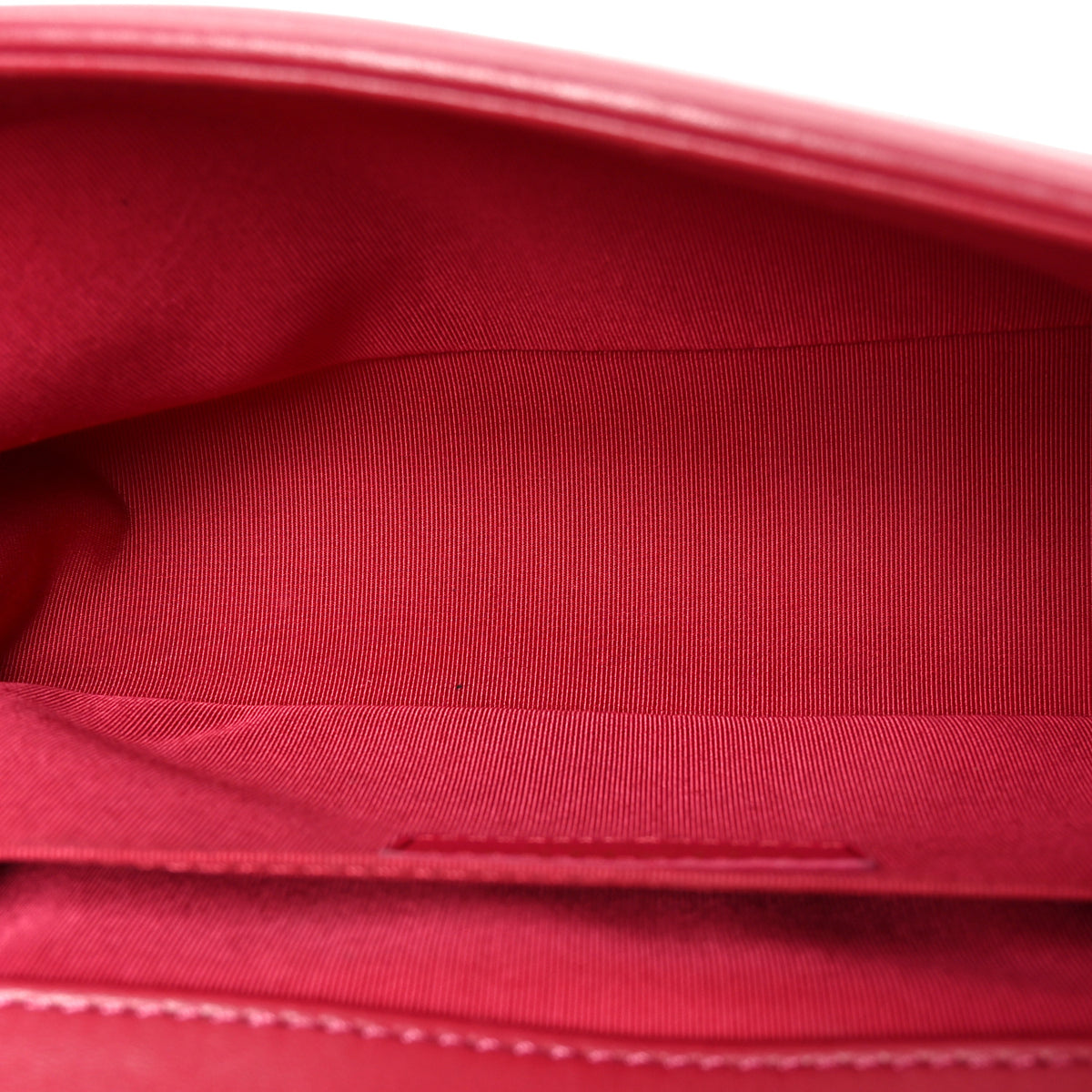 Chanel Lambskin Chevron Quilted Medium Boy Flap Dark Pink 5 of 10