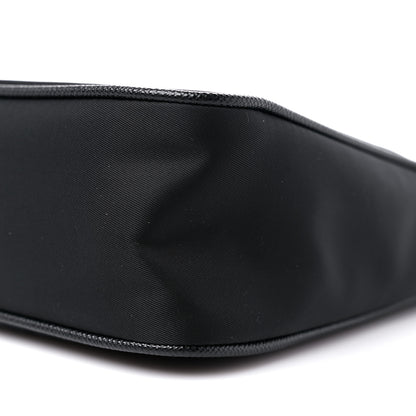 Prada Tessuto Nylon Saffiano Mini Re-Edition 2005 Bag Black 9 of 9