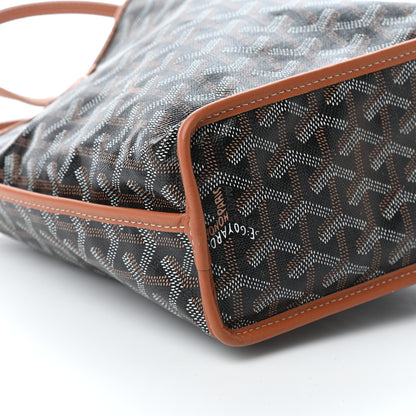 Goyard Goyardine Reversible Mini Anjou Black Gold 7 of 8