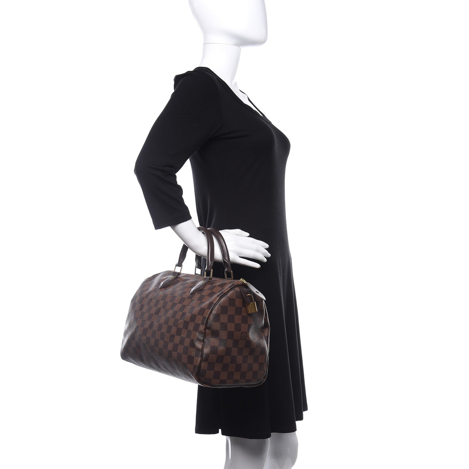Louis Vuitton Damier Ebene Speedy 35 2 of 20