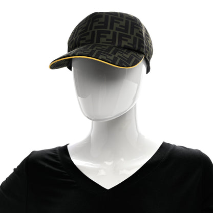Fendi Canvas FF Reloaded Baseball Hat Tobacco Yellow 2 of 11
