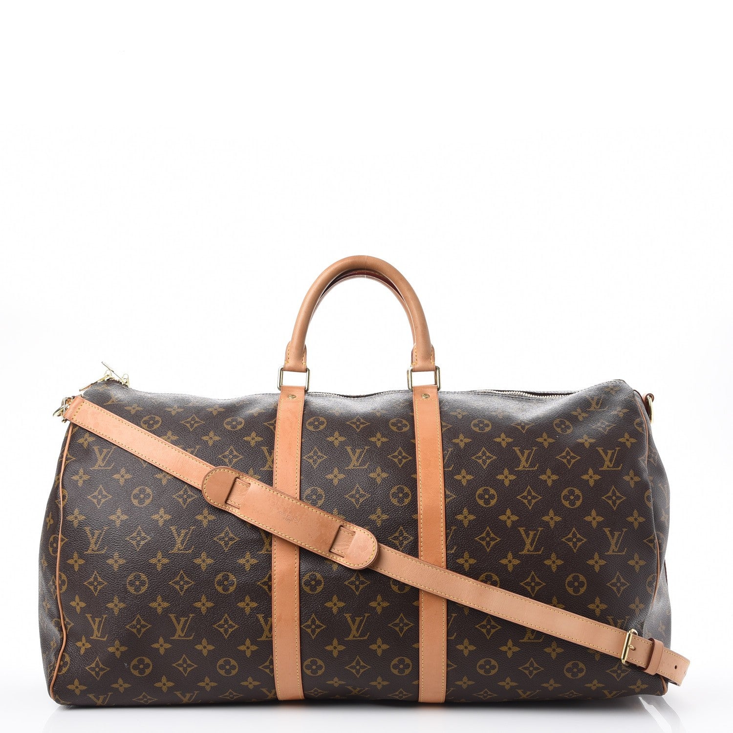Louis Vuitton Monogram Keepall Bandouliere 55 1 of 15