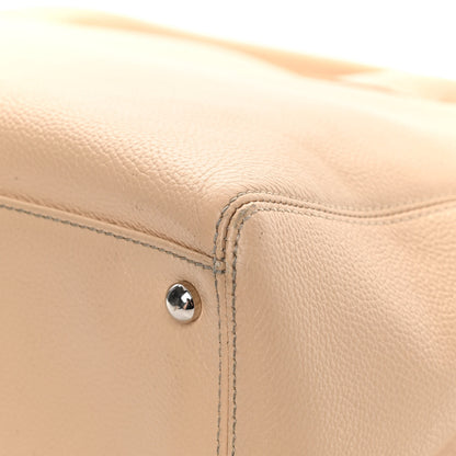 Chanel Calfskin Cerf Executive Shopper Tote Beige 10 of 24