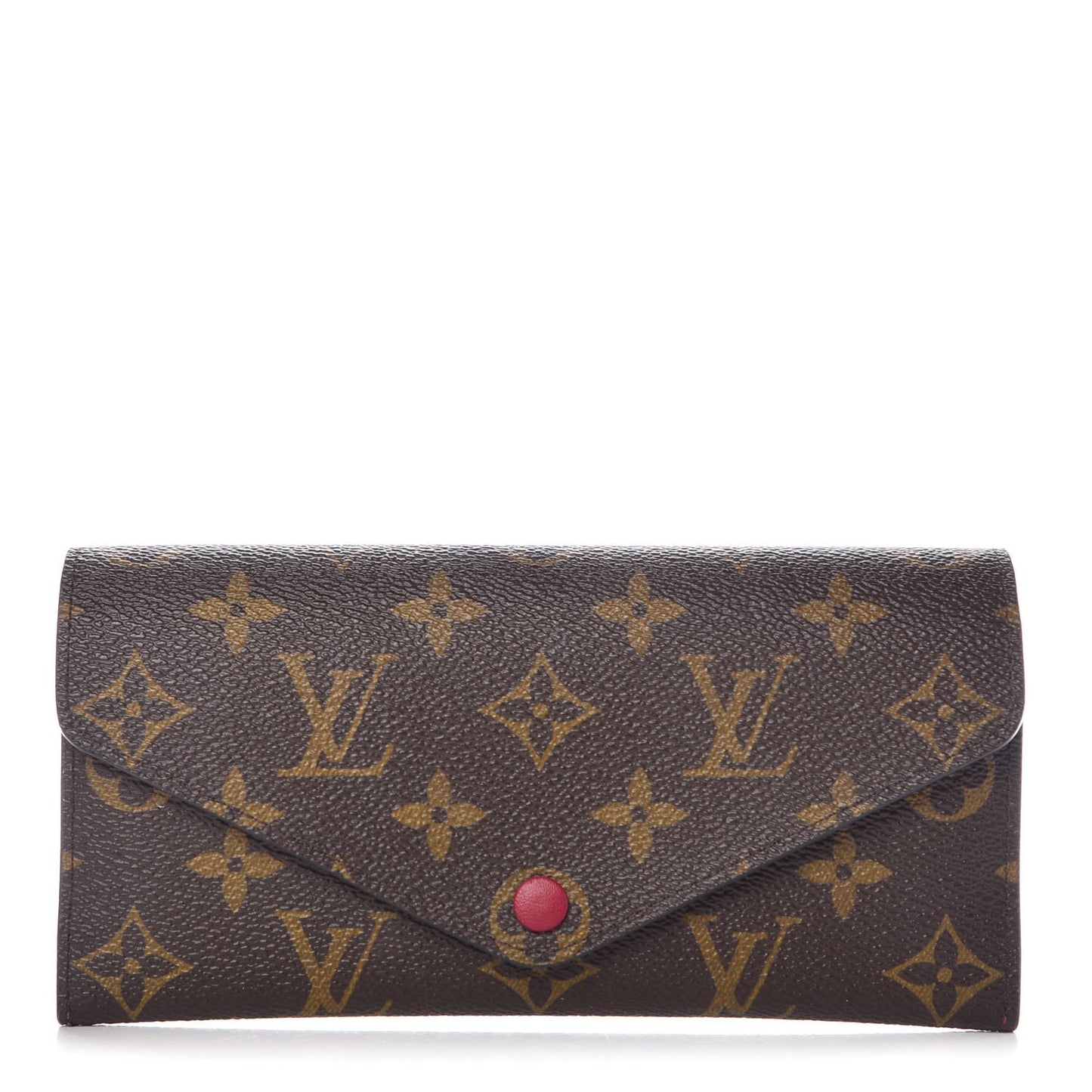 Monogram Josephine Wallet Fuchsia