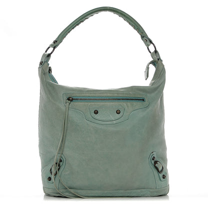 Balenciaga Agneau Classic Hardware Day Hobo Maldives 1 of 9