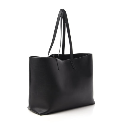 Saint Laurent Calfskin Large Shopping Tote Black 3 of 10