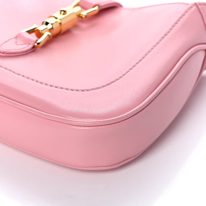 Gucci Boarded Dyana Lux Calfskin Mini Jackie 1961 Hobo Wild Rose 10 of 10