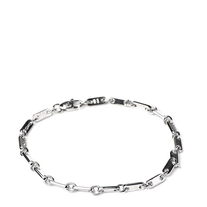 Cartier 18K White Gold 3.5mm Fidelity Link Bracelet 1 of 6