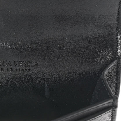 Bottega Veneta Nappa Maxi Intrecciato Card Holder Wallet Black 7 of 8