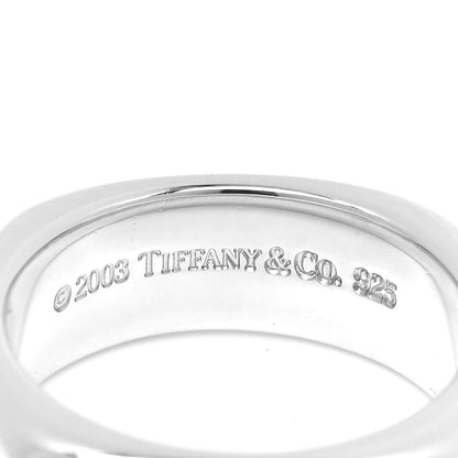 Tiffany Sterling Silver Square Ring 61 9.5 4 of 4