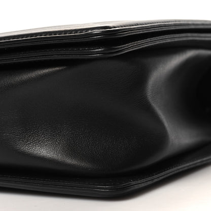 Chanel Calfskin Quilted New Medium Boy Flap So Black 10 of 11