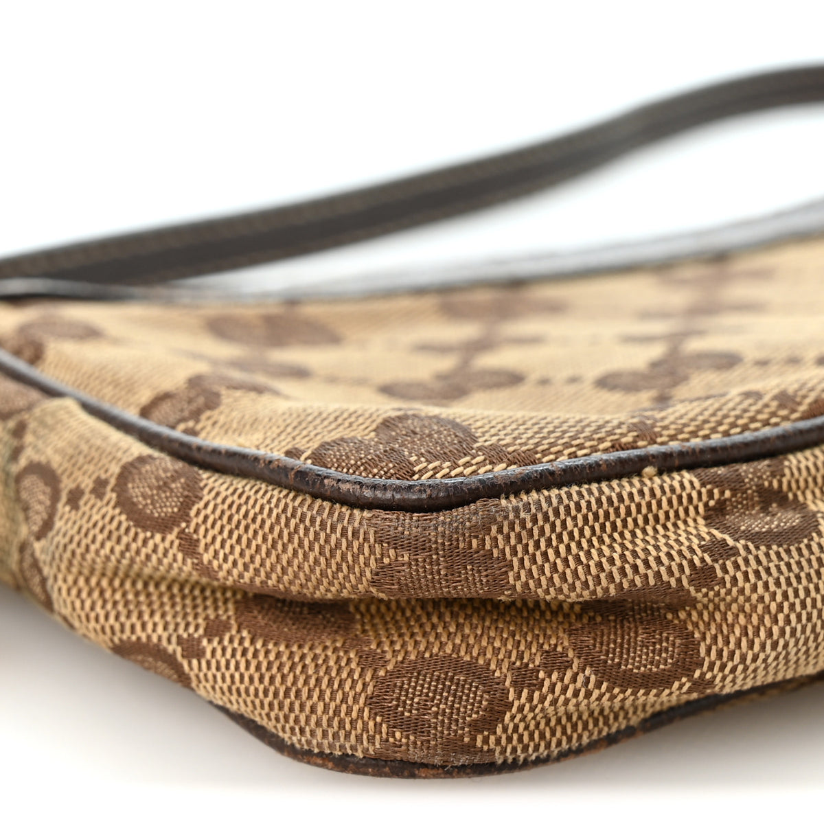 Gucci Monogram Small Pochette Dark Brown 9 of 11