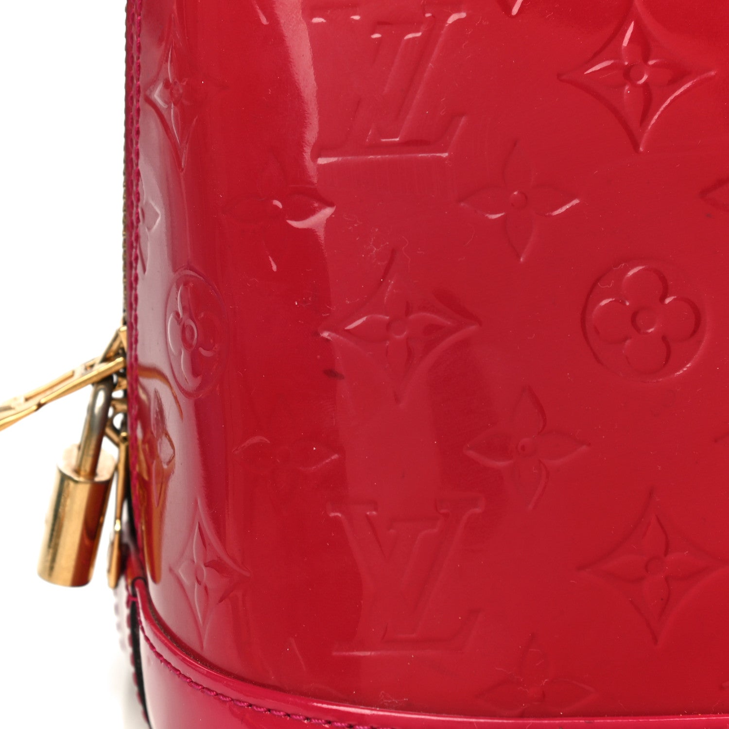 Louis Vuitton Vernis Alma PM Rose Indien 14 of 27