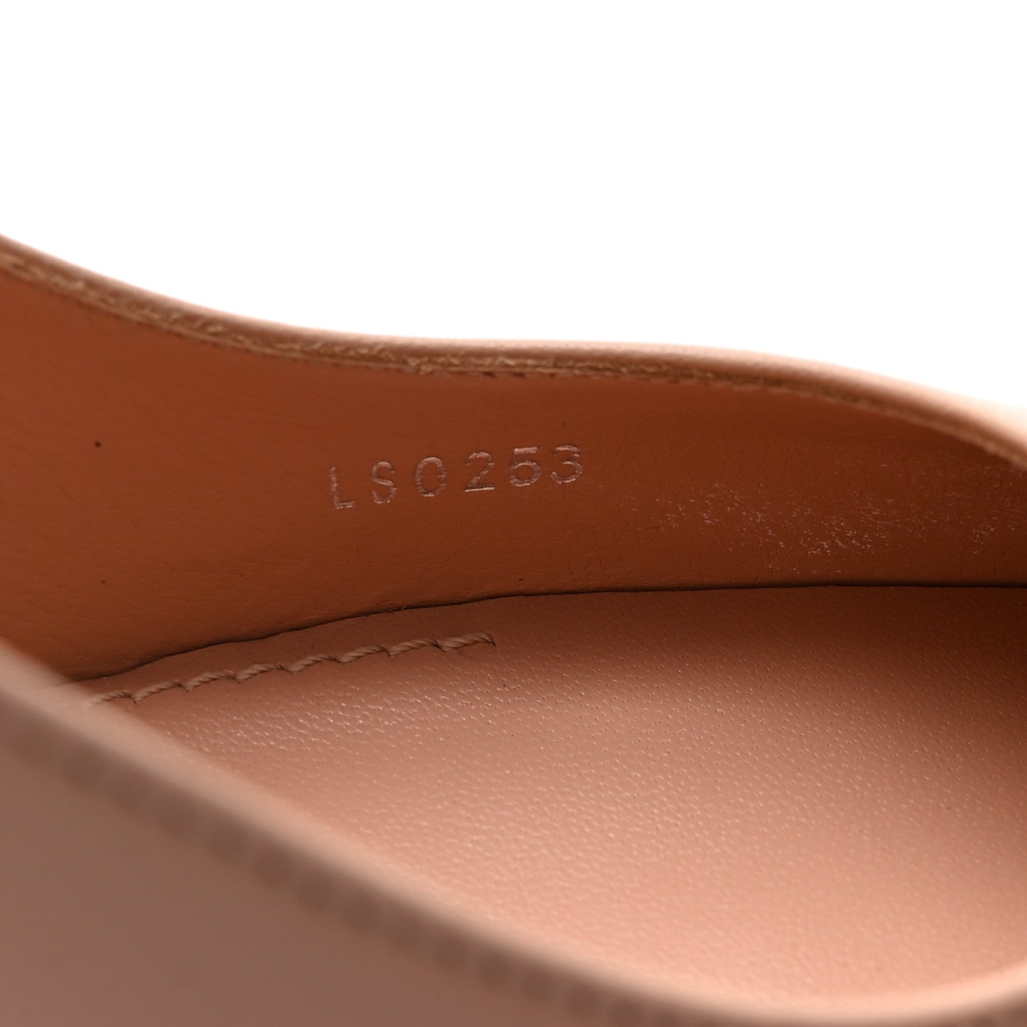 Lambskin Sparkle Pumps 38.5 Nude