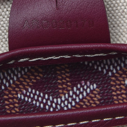 Goyard Goyardine Artois MM Burgundy 7 of 11