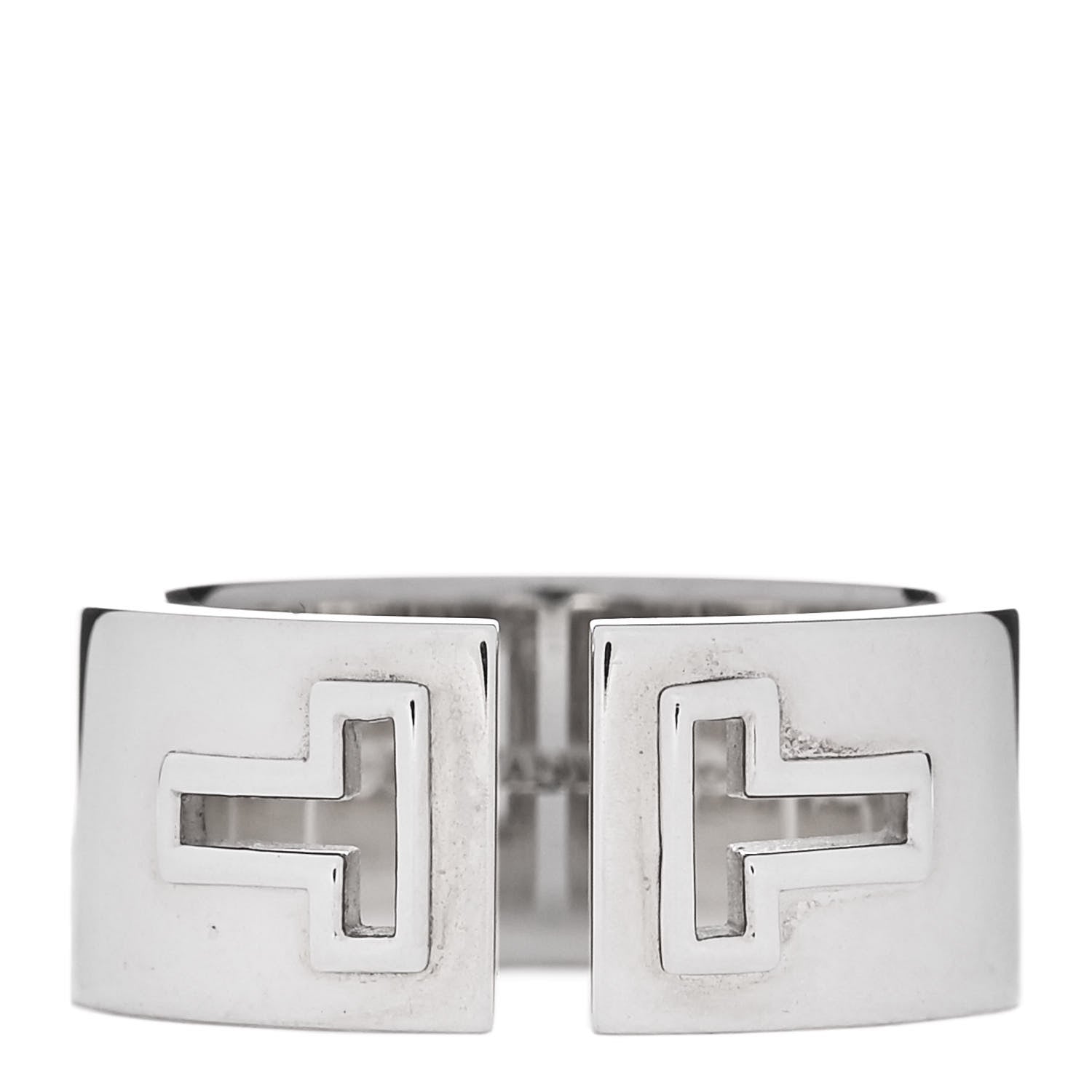 Tiffany Sterling Silver T Cutout Ring 62 10 1 of 4