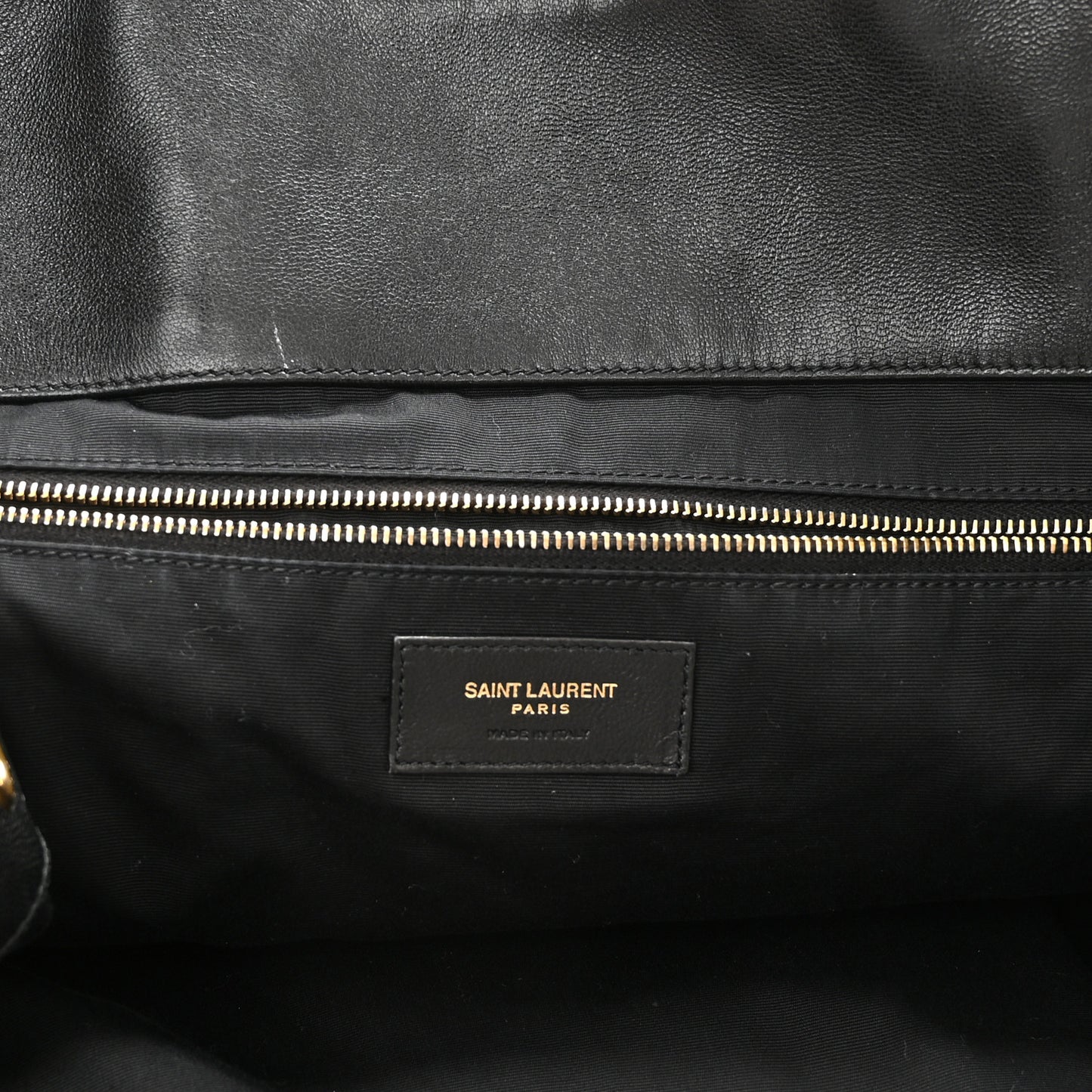 Lambskin Quilted Maxi Icare Shopping Tote Black