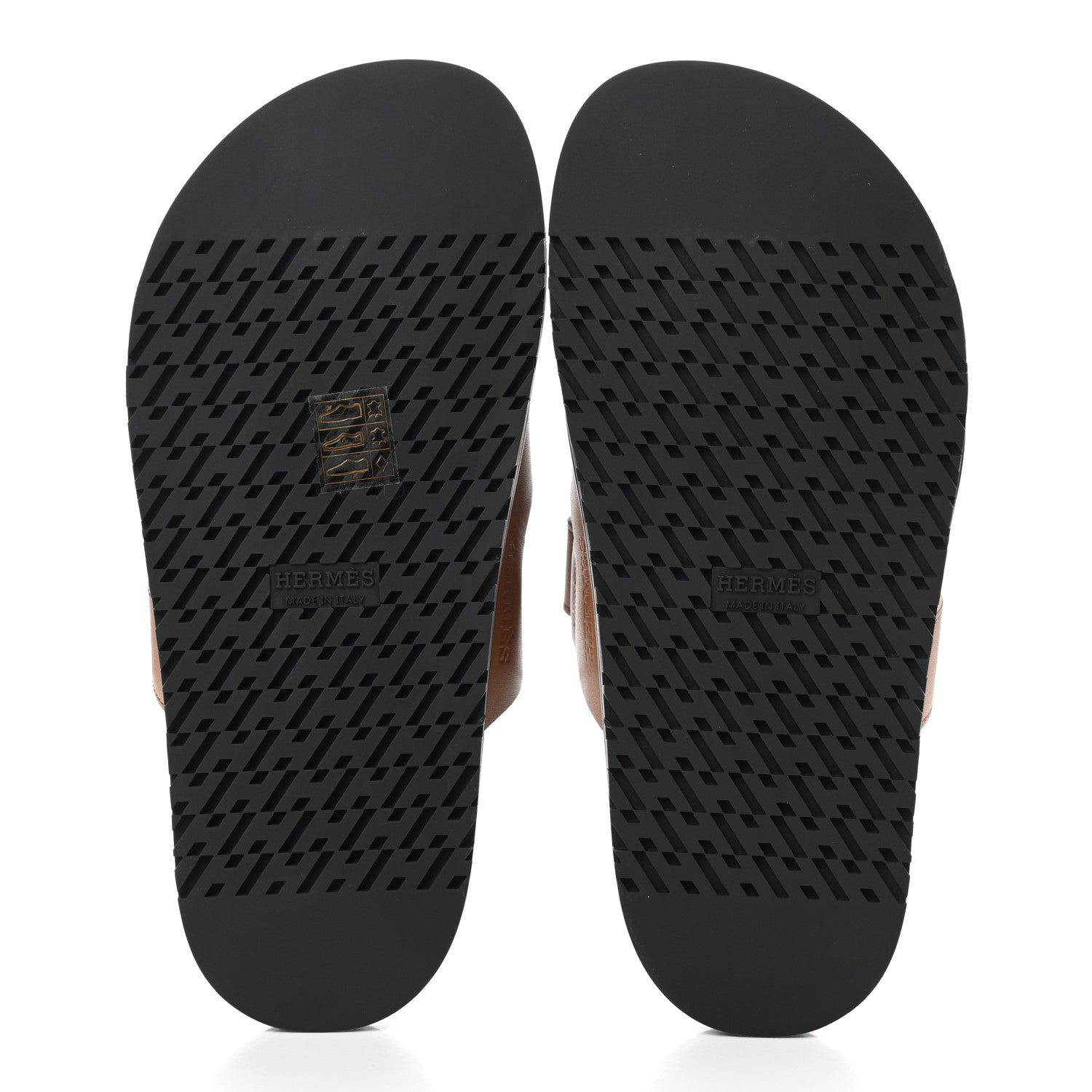 Hermes Calfskin Womens Chypre Sandals 37 Naturel 5 of 9