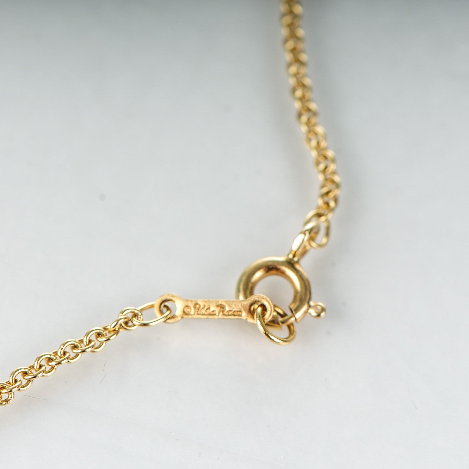 Tiffany 18K Yellow Gold Paloma Picasso Loving Heart Bracelet 5 of 6