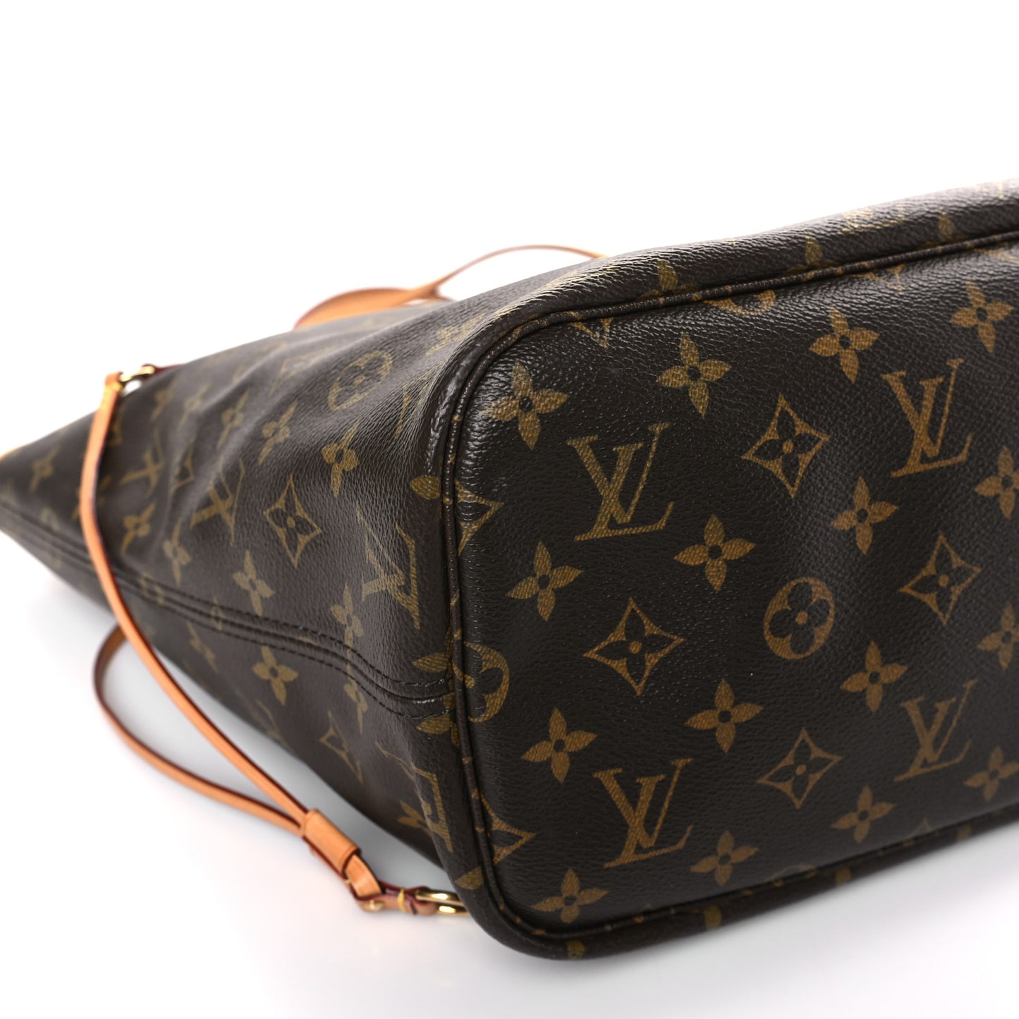 LOUIS VUITTON Monogram V Neverfull MM Turquoise