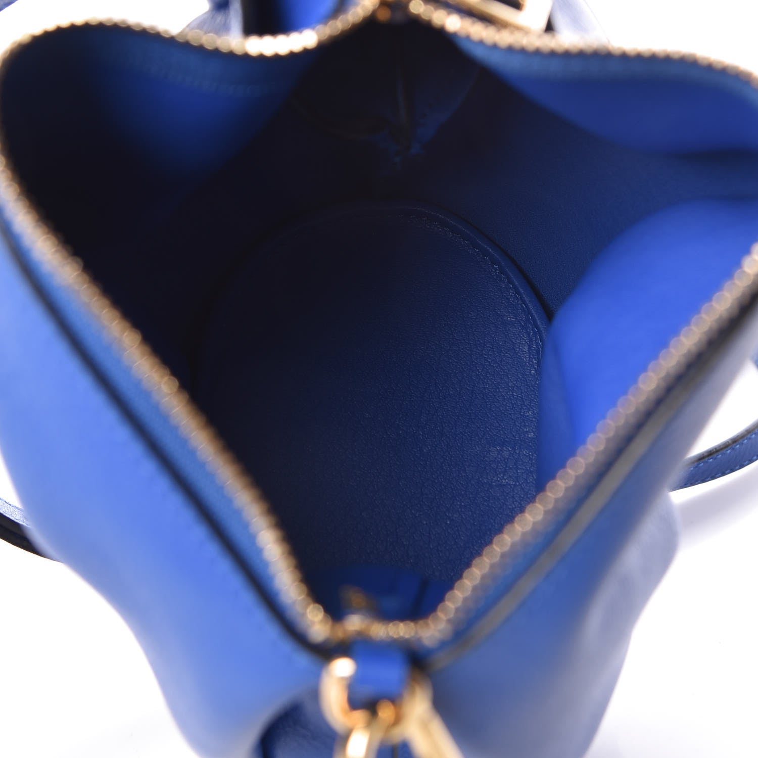 Loewe Calfskin Mini Elephant Crossbody Bag Electric Blue 7 of 8