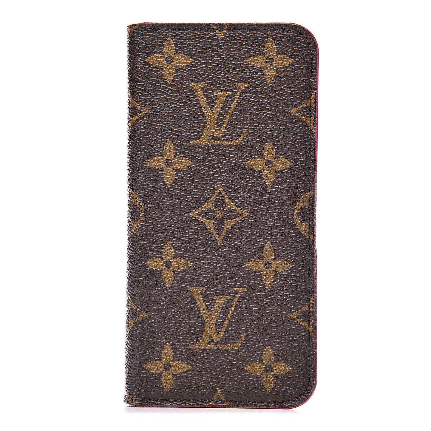 Monogram iPhone X Folio Case Rose Pop