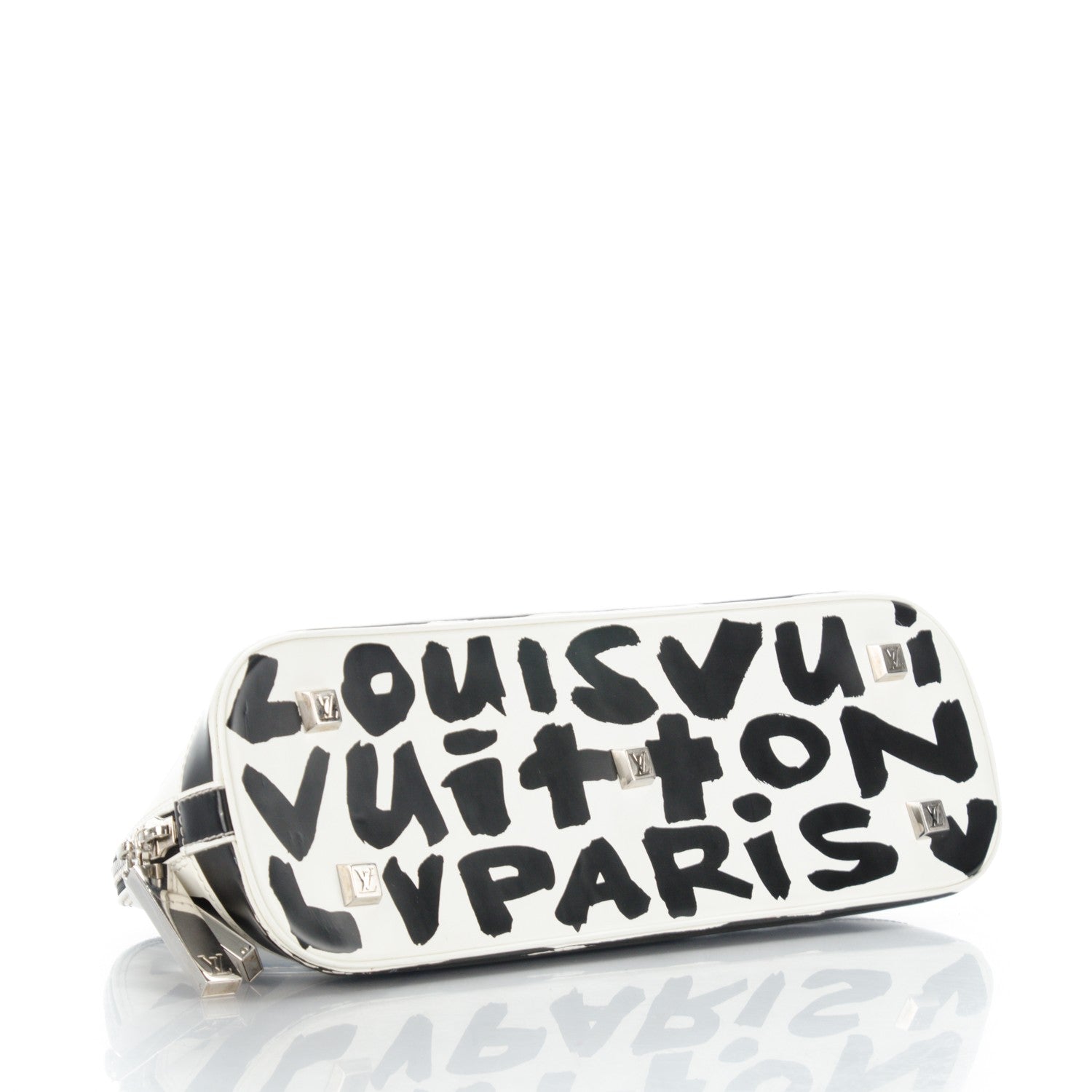 Louis Vuitton Graffiti Alma Horizontal Black 4 of 8