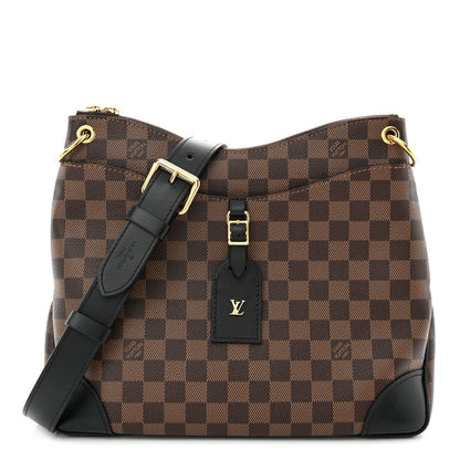 Louis Vuitton Damier Ebene Odeon MM Black 1 of 9