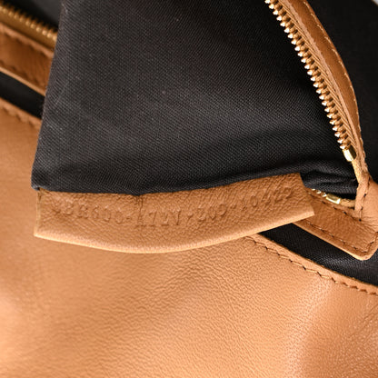 Fendi Nappa FF 1974 Embossed Baguette Miele Scuro 7 of 8