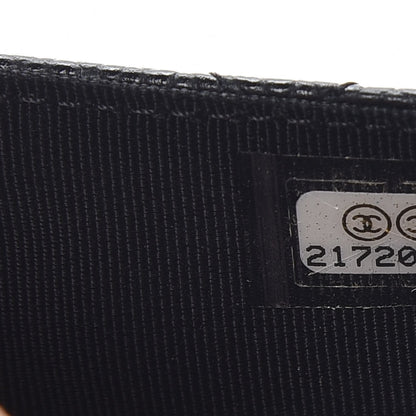 Chanel Caviar Quilted Flap Card Holder Black 8 of 9