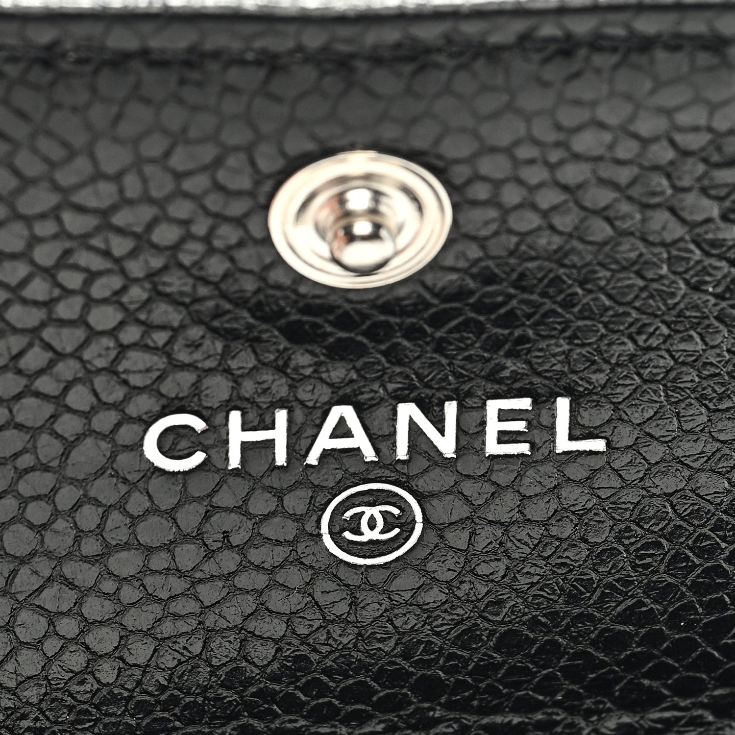 Chanel Caviar Quilted Incognito Flap Card Holder Black 6 of 9