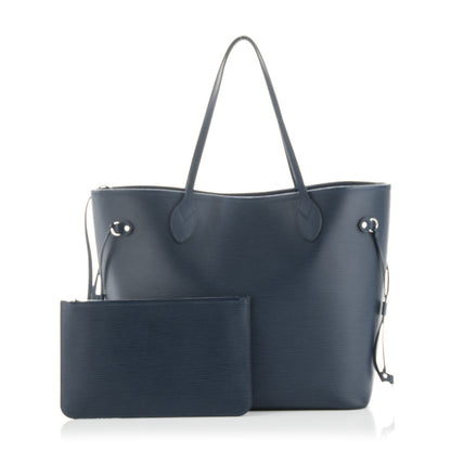 Louis Vuitton Epi Neverfull MM Indigo 1 of 8