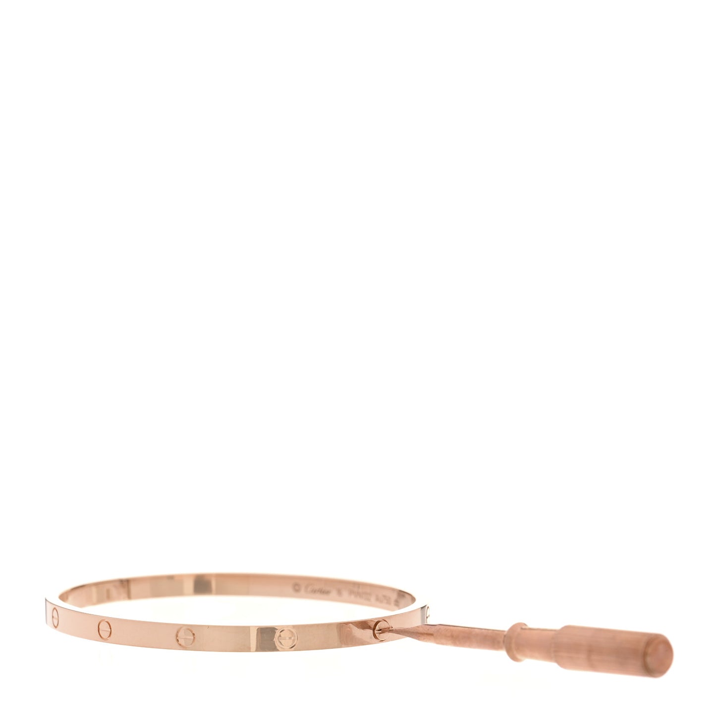 18K Pink Gold Small LOVE Bracelet 16