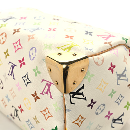 Louis Vuitton Monogram Multicolor Speedy 30 White 11 of 14