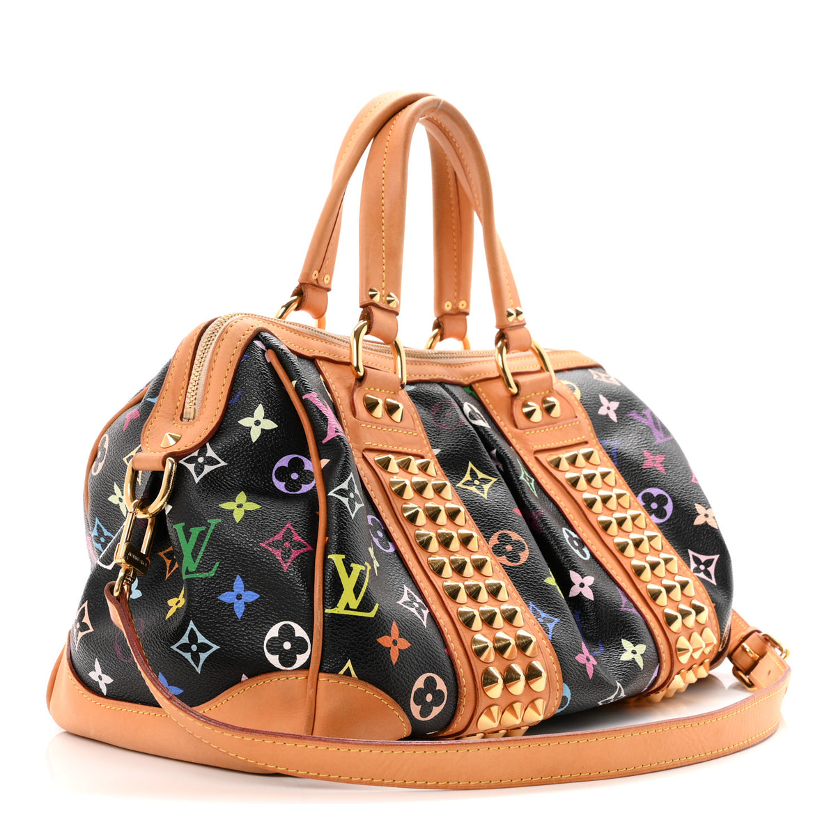 Monogram Multicolor Courtney MM Black