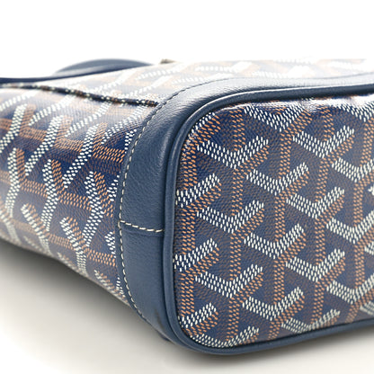 Goyard Goyardine Calfskin Mini Alpin Backpack Navy 7 of 8