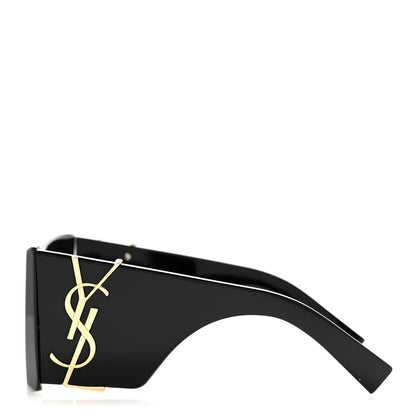 Saint Laurent Acetate Blaze Sunglasses SL M119 Black 3 of 9