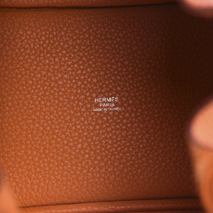 Hermes Taurillon Clemence Picotin Lock 18 PM Orange 6 of 11