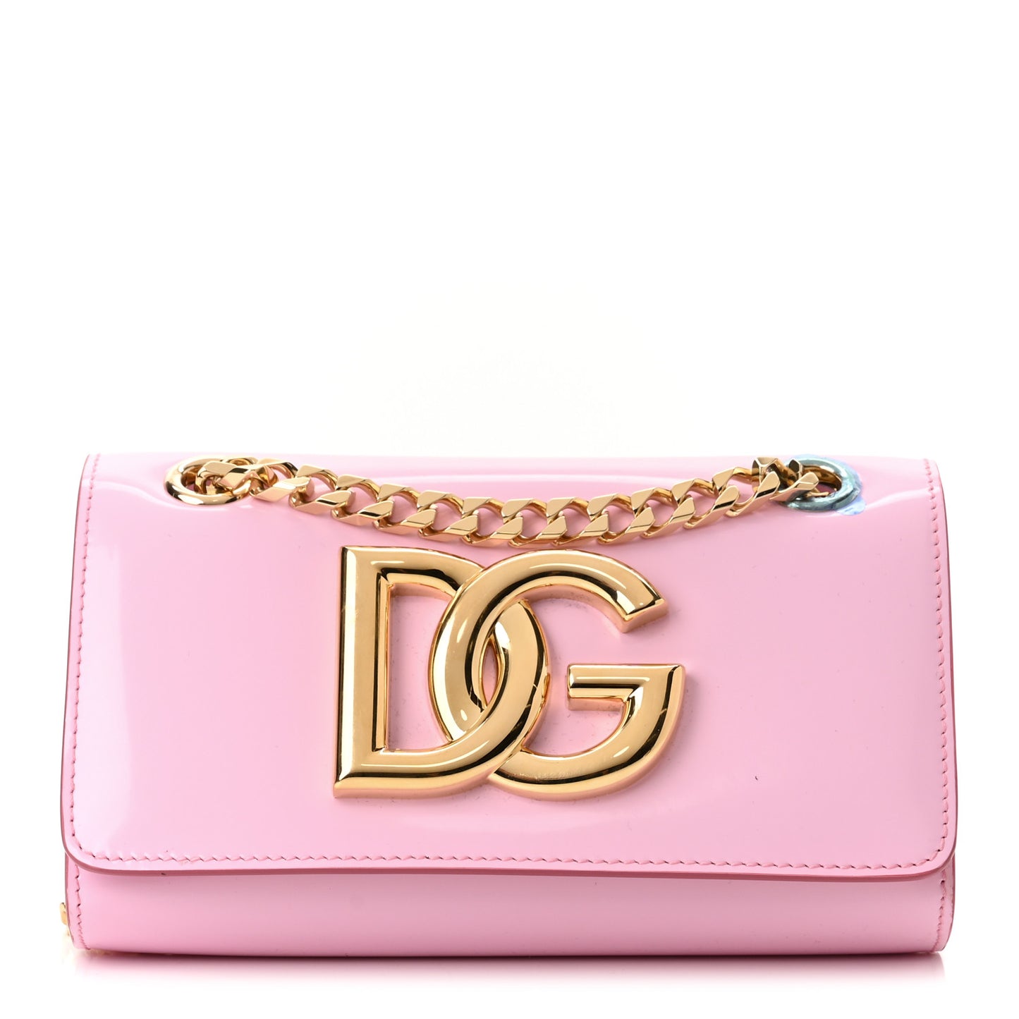 Patent Calfskin DG Millennials Crossbody Bag Candy