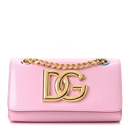 Dolce & Gabbana Patent Calfskin DG Millennials Crossbody Bag Candy 1 of 9