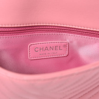 Chanel Lambskin Quilted Small CC Crossing Flap Pink 6 of 11
