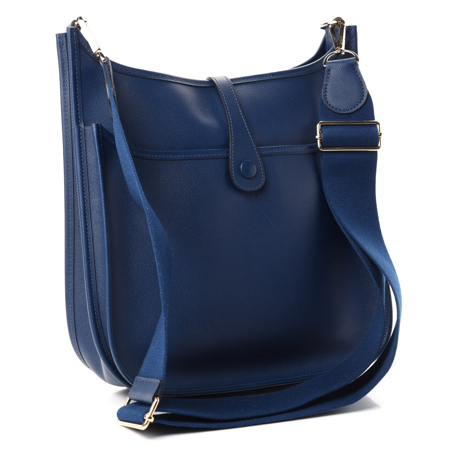Hermes Epsom Evelyne III PM Bleu Saphir 3 of 10