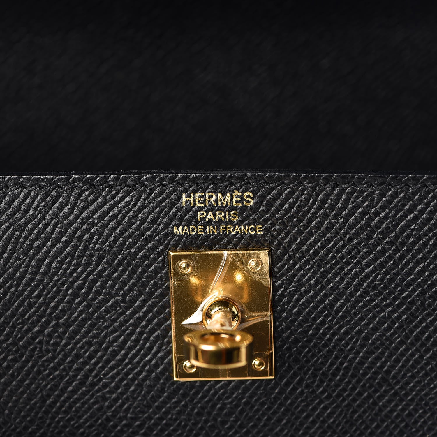 Hermes Epsom Kelly Sellier 25 Black 27 of 41