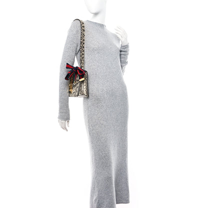 Gucci Snakeskin Small Sylvie Shoulder Bag Roccia 2 of 11