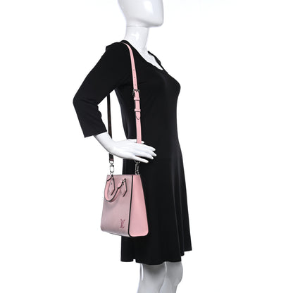 Louis Vuitton Epi Sac Plat BB Rose Ballerine 2 of 8