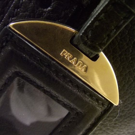 Prada Cervo Bauletto Black 7 of 12