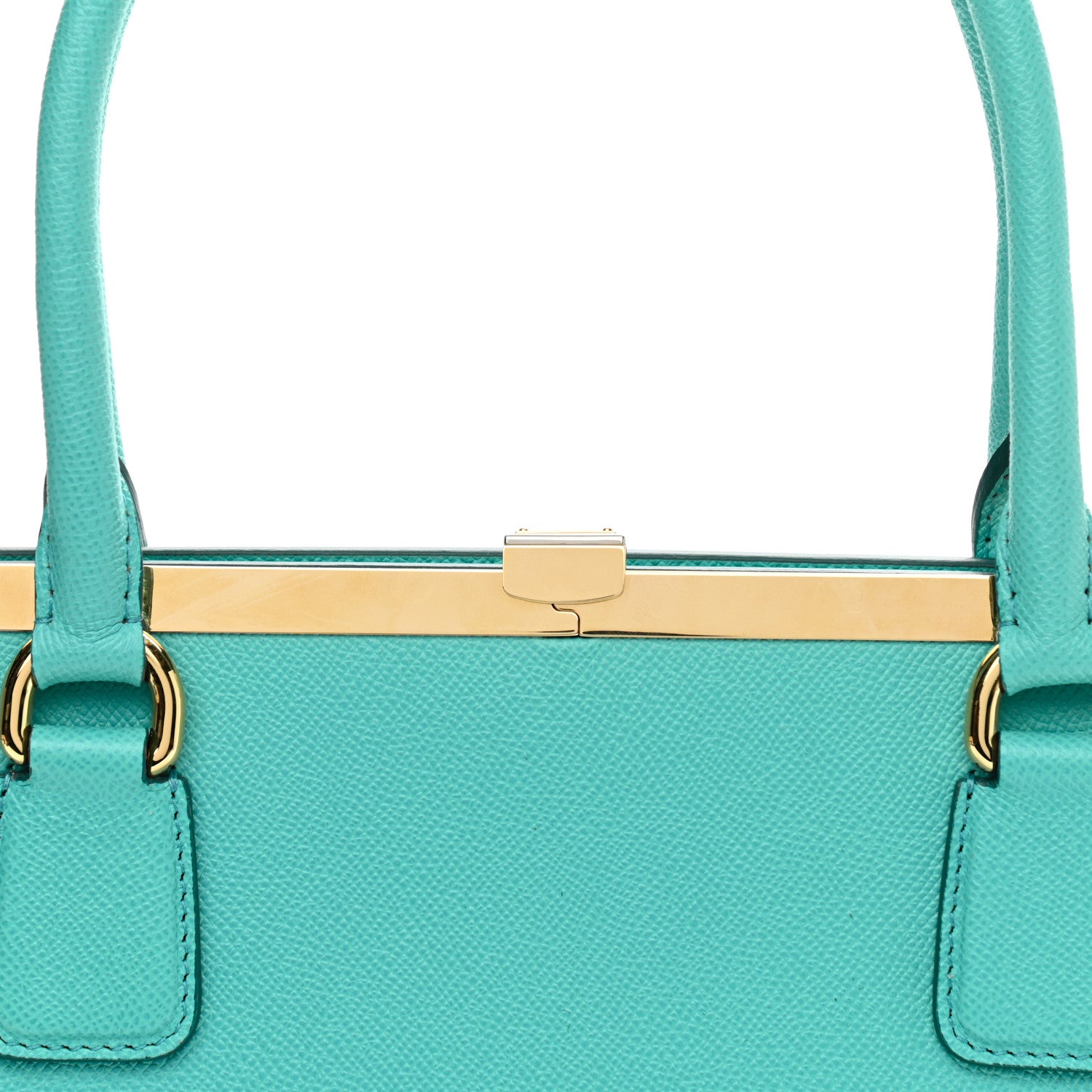 Dolce & Gabbana Dauphine Medium Frame Tote Turquoise 8 of 12