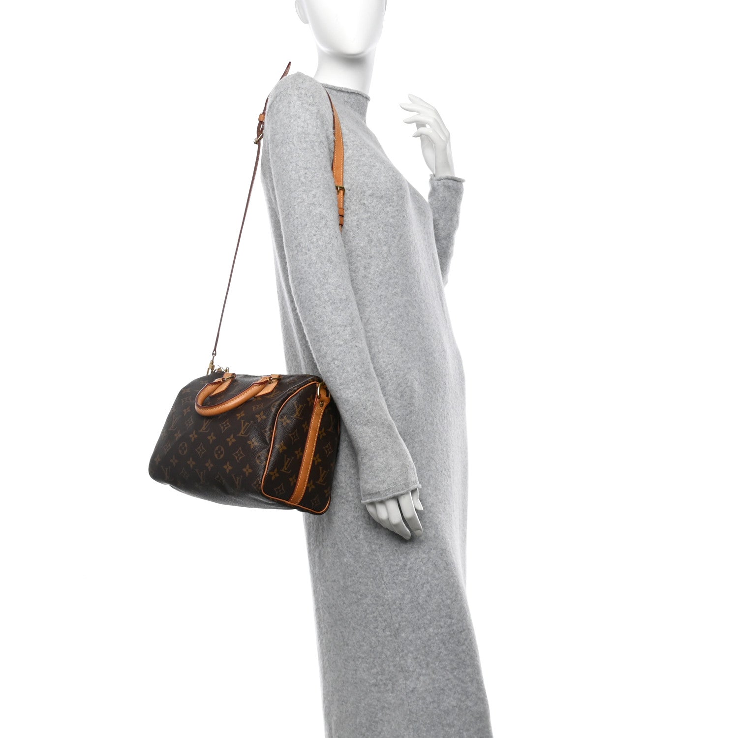Louis Vuitton Monogram Speedy Bandouliere 25 2 of 16